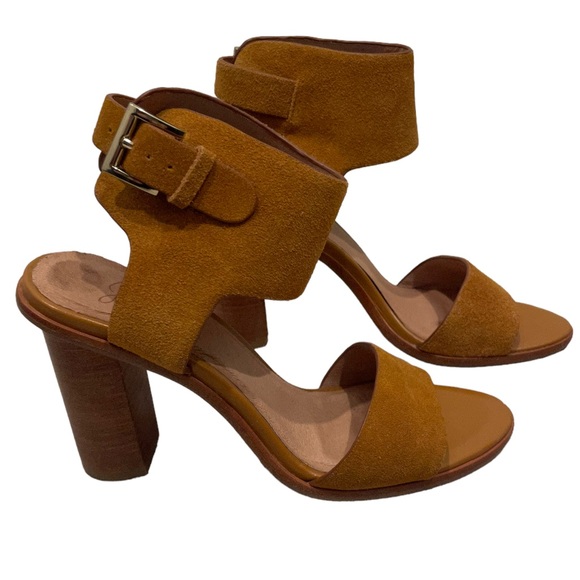 Joie Opal Suede Leather Heels - Picture 6 of 9